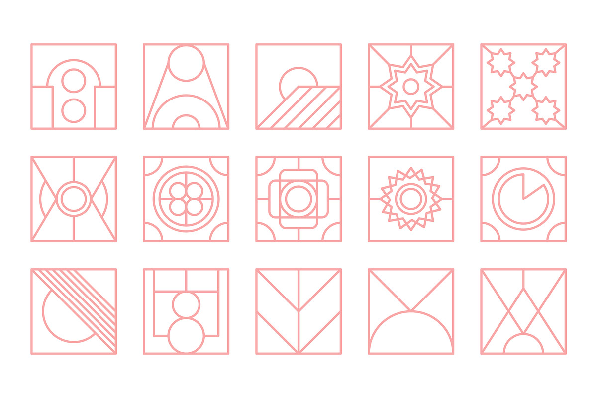 Square Forms Vol 11, an Outline Icon by Tekuni (Photo 6 of 13)