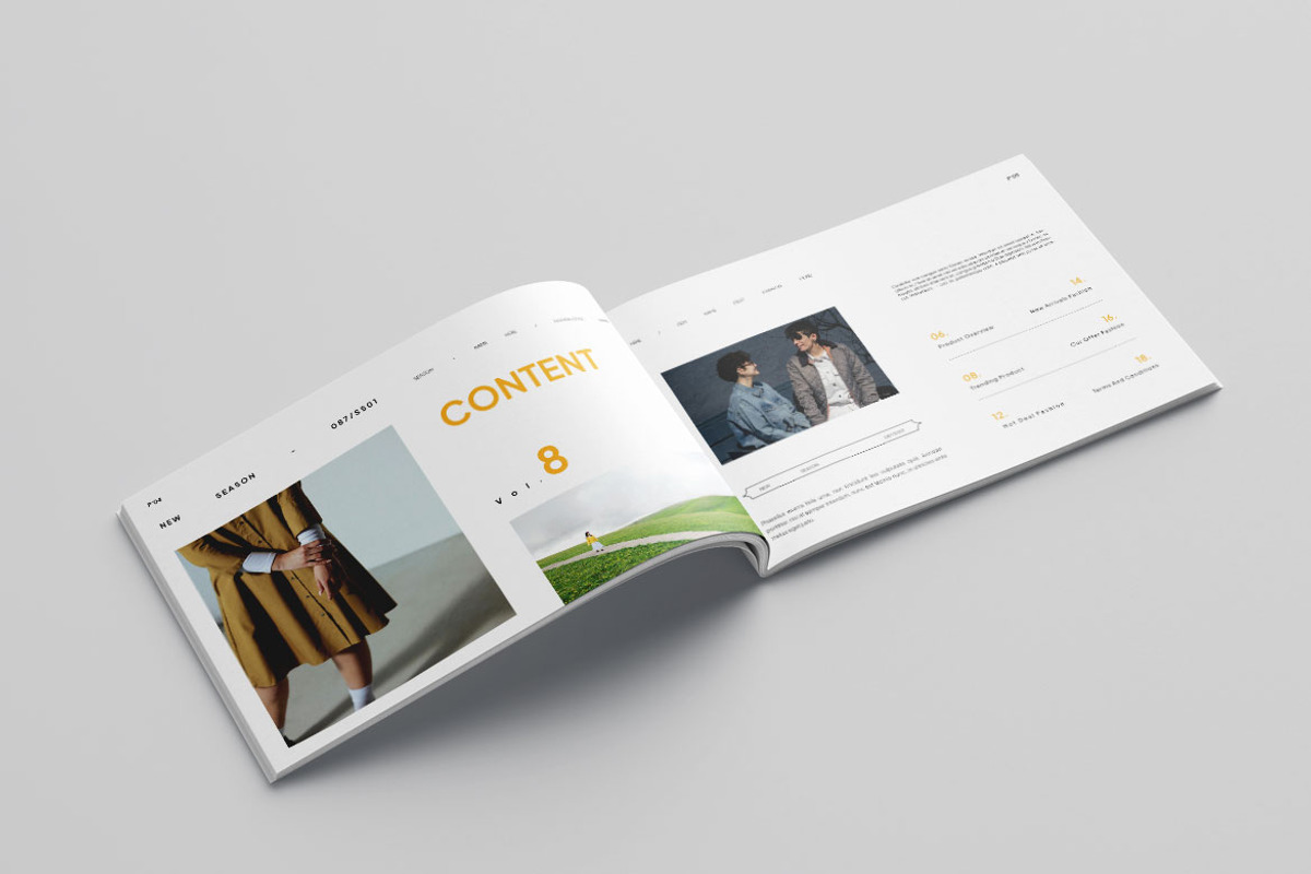 Fashion Catalog Vol.13, a Brochure Template by Bewalrus Studio (Photo 3 of 11)
