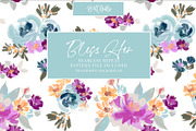 Colorful Acrylic Flower Set, a Decorative Illustration by Britt Mills (Thumbnail 5 of 6)
