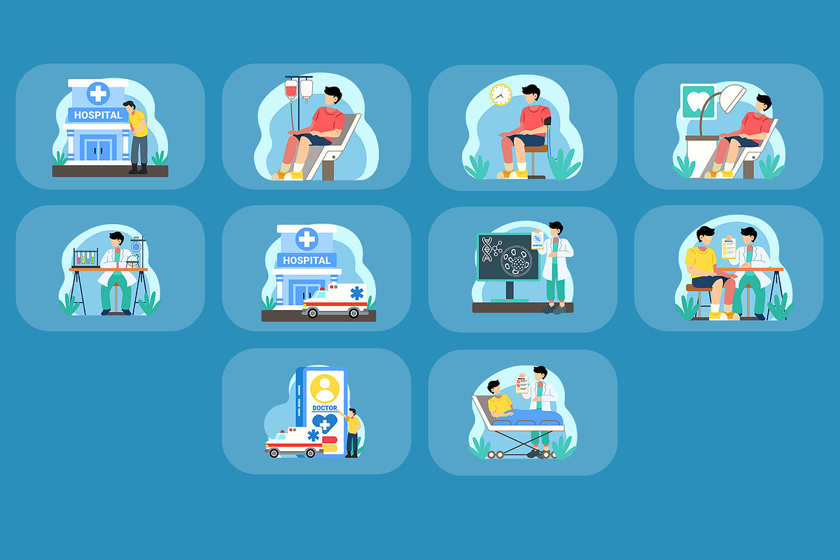 Medical Illustration Pack, an Illustration by baii09 (Photo 4 of 4)