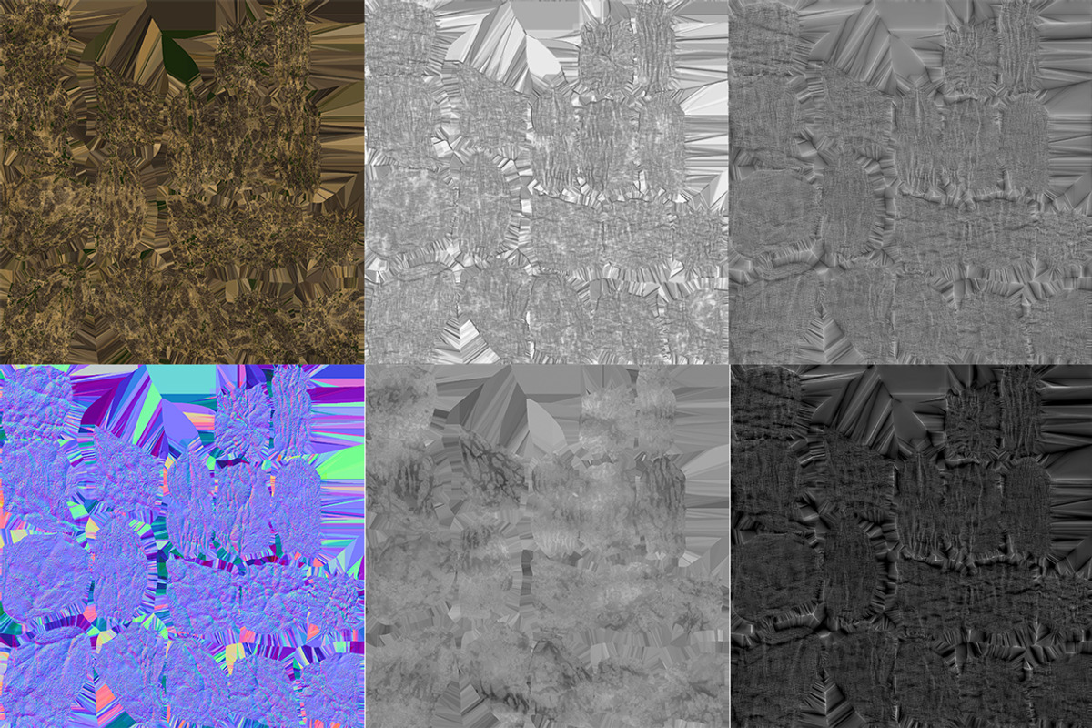Aquarium Stones V1, an Environmental 3D Model by AndrewWhite (Photo 4 of 8)