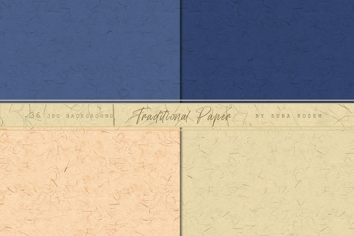Traditional Paper 3, a Texture Graphic by Suna Kosem (Photo 9 of 12)