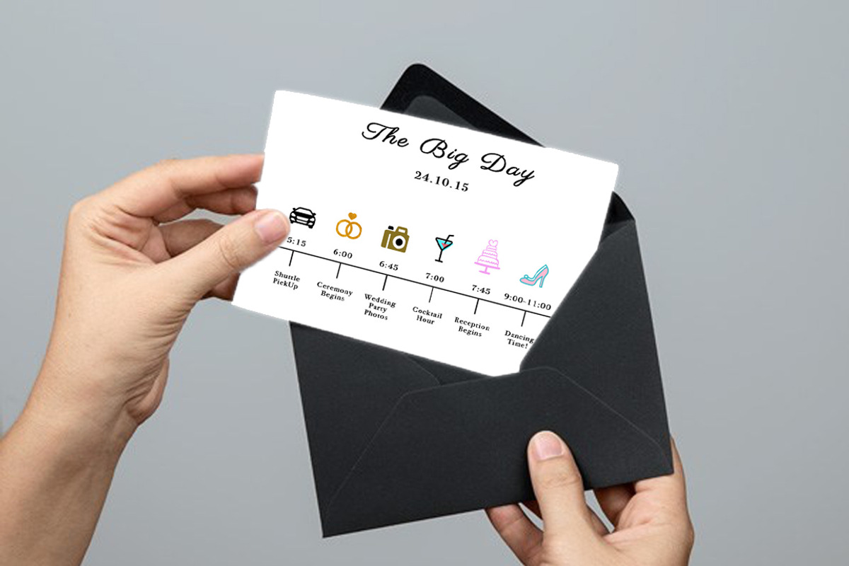 The Big Day | Wedding Invitation, an Invitation Template by Anastasia_avgr (Photo 2 of 2)