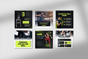 Canva Gym & Fitness Instagram Post, a Social Media Template by TheBrightGrap (Thumbnail 10 of 17)