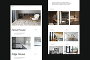 Minimal Portfolio Kit for Architects, a Landing Page Template by O N N O (Thumbnail 6 of 7)