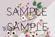 Whimsical Australian Animals Clipart, an Animal Illustration by Pawcasso's Portraits (Thumbnail 3 of 8)