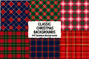 Classic Christmas Background Pattern, a Pattern Graphic by Pattern Whimsy (Thumbnail 1 of 10)