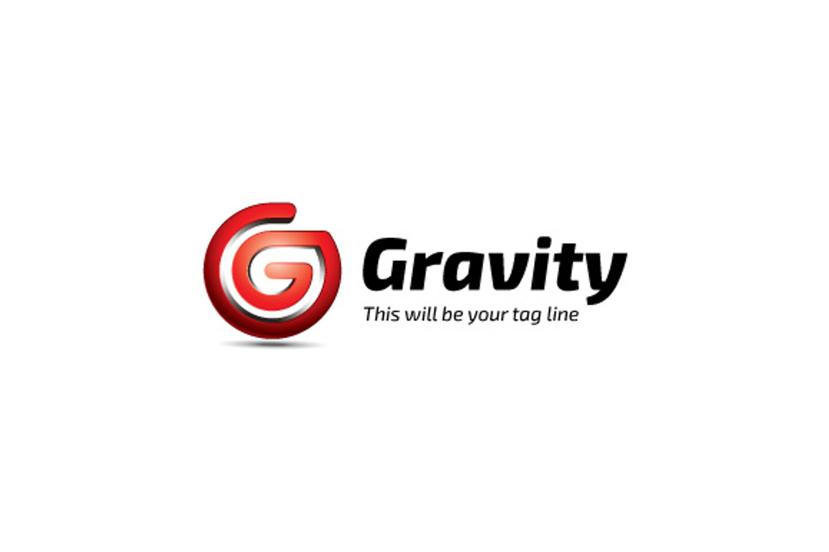 Gravity Logo Template, a Branding & Logo Template by The Branding Fusion