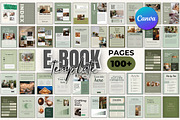 100 Page EBOOK TEMPLATE CANVA, a Templates & Theme by iloveTemplate (Thumbnail 1 of 6)