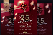 Birthday Invitation / Flyer, an Invitation Template by graystudio (Thumbnail 4 of 4)