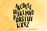 Everything Is Golden - Brush Font, a Font by Hello Brio (Thumbnail 3 of 7)