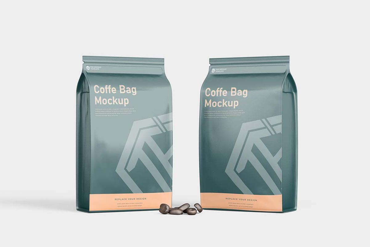 Coffee Bag Mockup, a Packaging Mockup by tiyasprabawa (Photo 5 of 5)