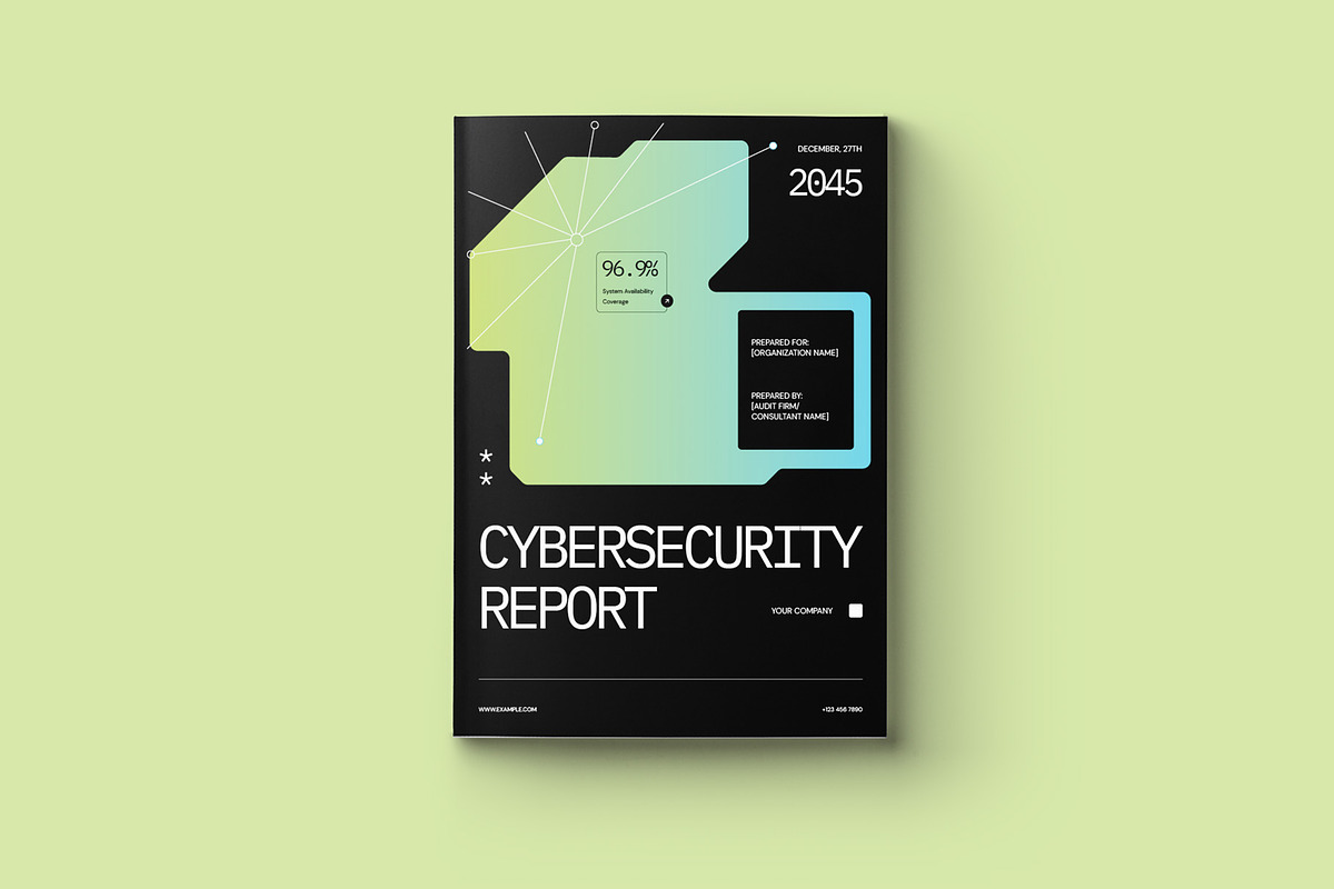 Cybersecurity Report - TEKK, a Brochure Template by fakhroo (Photo 4 of 10)