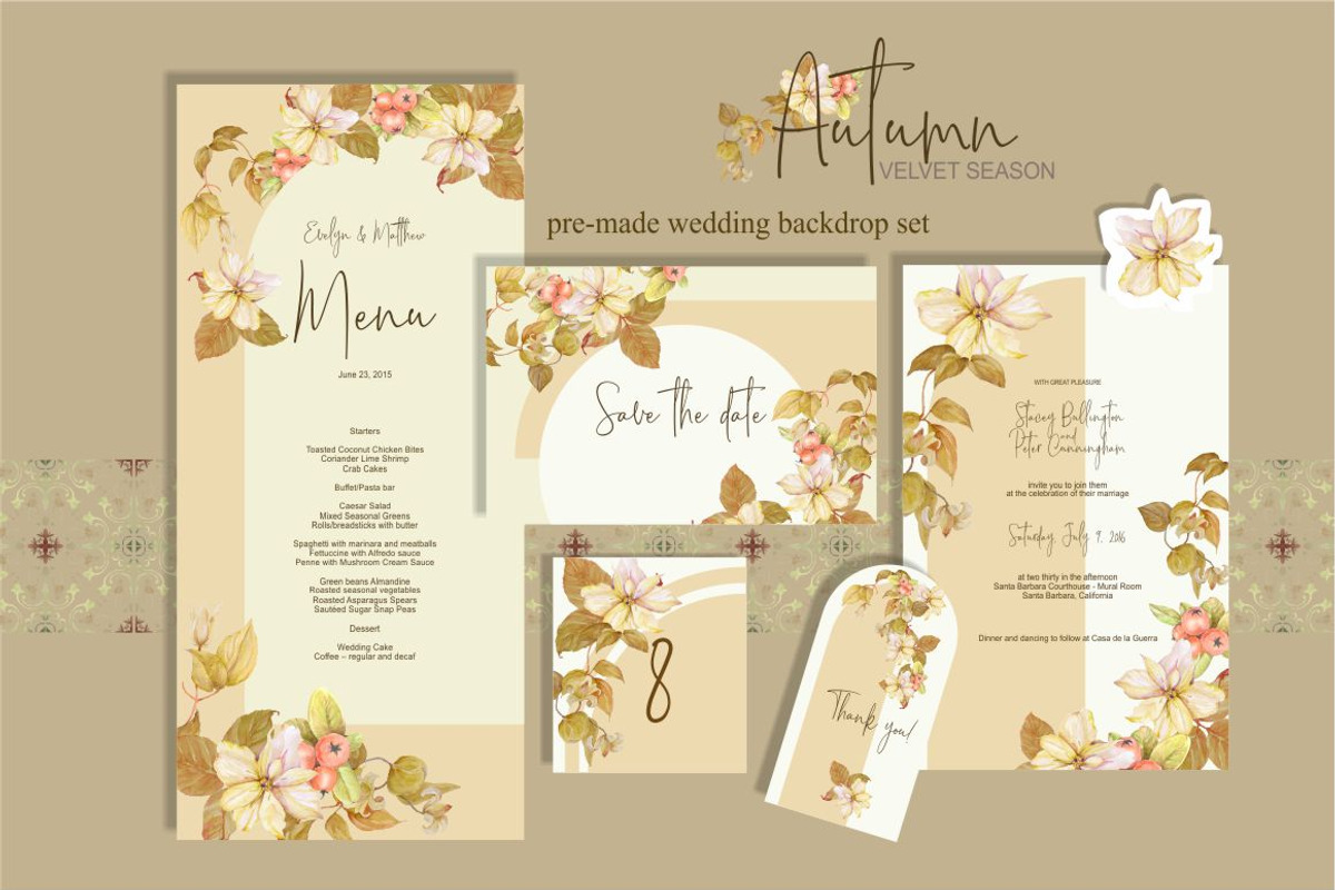 Autumn - velvet season, an Object Graphic by Collection by VY (Photo 2 of 8)