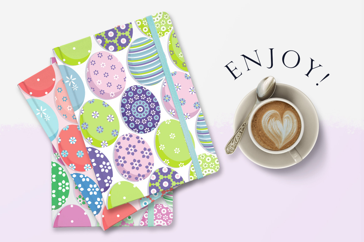 Easter eggs – Set 2, a Pattern Graphic by Yummy (Photo 10 of 10)