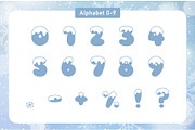 Snow Winter Decorative Font, a Font by Fox7 By Rattana (Thumbnail 4 of 8)