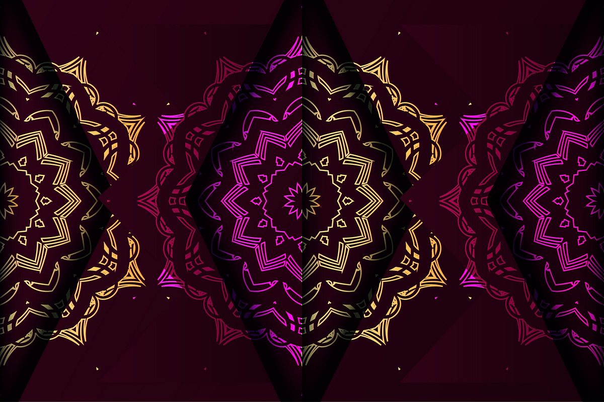 Mandala Luxury Ethnic Vector Bundle, a Background Graphic by NJ Himel (Photo 20 of 93)