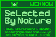 Drift Space font, a Font by weknow (Thumbnail 5 of 8)