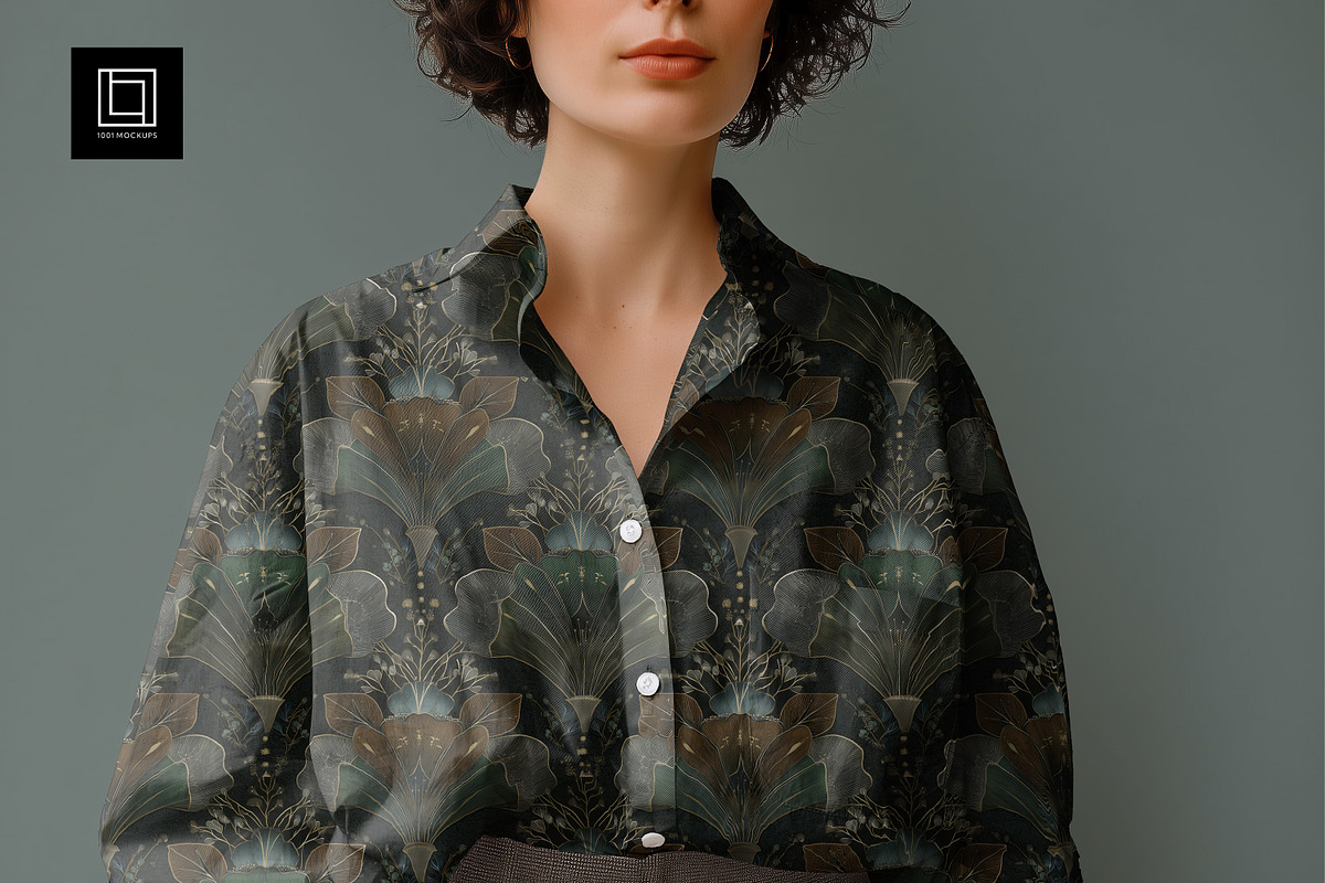 Long-sleeved Classic Shirt Mockup, a Shirt Mockup by 1001 mockups (Photo 1 of 9)