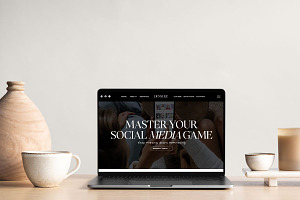 Social Media Agency Website Template