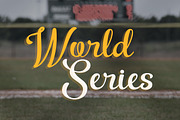 Garnesline - Sports Font, a Script Font by Flawless And Co (Thumbnail 5 of 10)