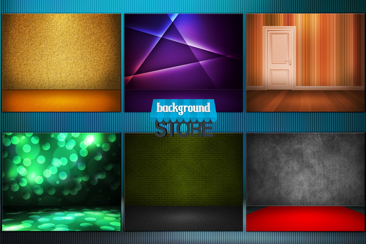 Interior Backgrounds Bundle preview 5