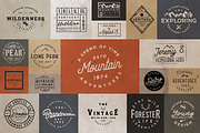 100 VINTAGE LOGO TEMPLATES, a Branding & Logo Template by Roman Paslavsky (Thumbnail 18 of 25)