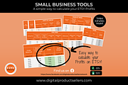 Etsy Fees and Profit Calculator, a Templates & Theme by Jennifer Magri Templates (Thumbnail 2 of 7)