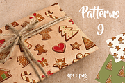 Gingerbread cookies big set, a Decorative Illustration by jenny lipets (Thumbnail 6 of 9)
