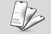Smartphone Screen Mockup Collection, an iPhone Mockup by graphypix (Thumbnail 3 of 4)
