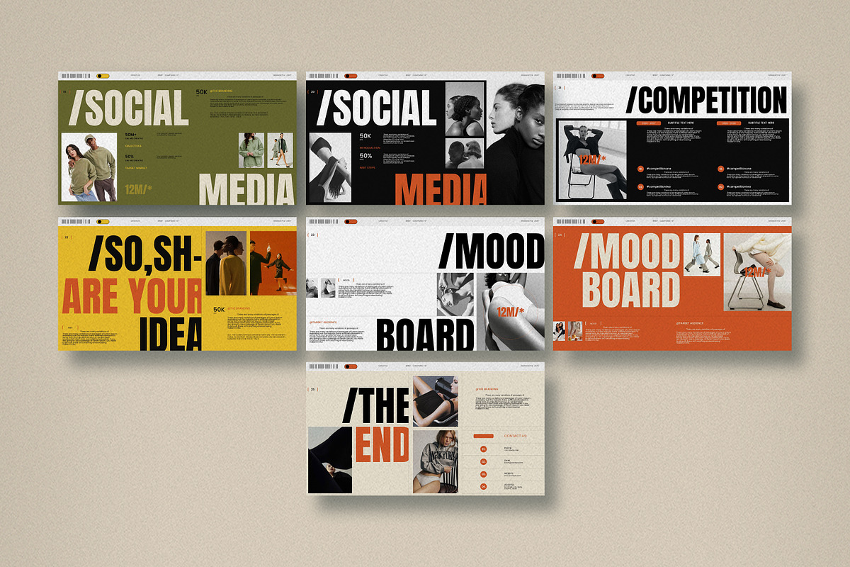 HAZE | Brief Campaign GSL Figma, a Presentation Template by Studio Temply (Photo 11 of 12)