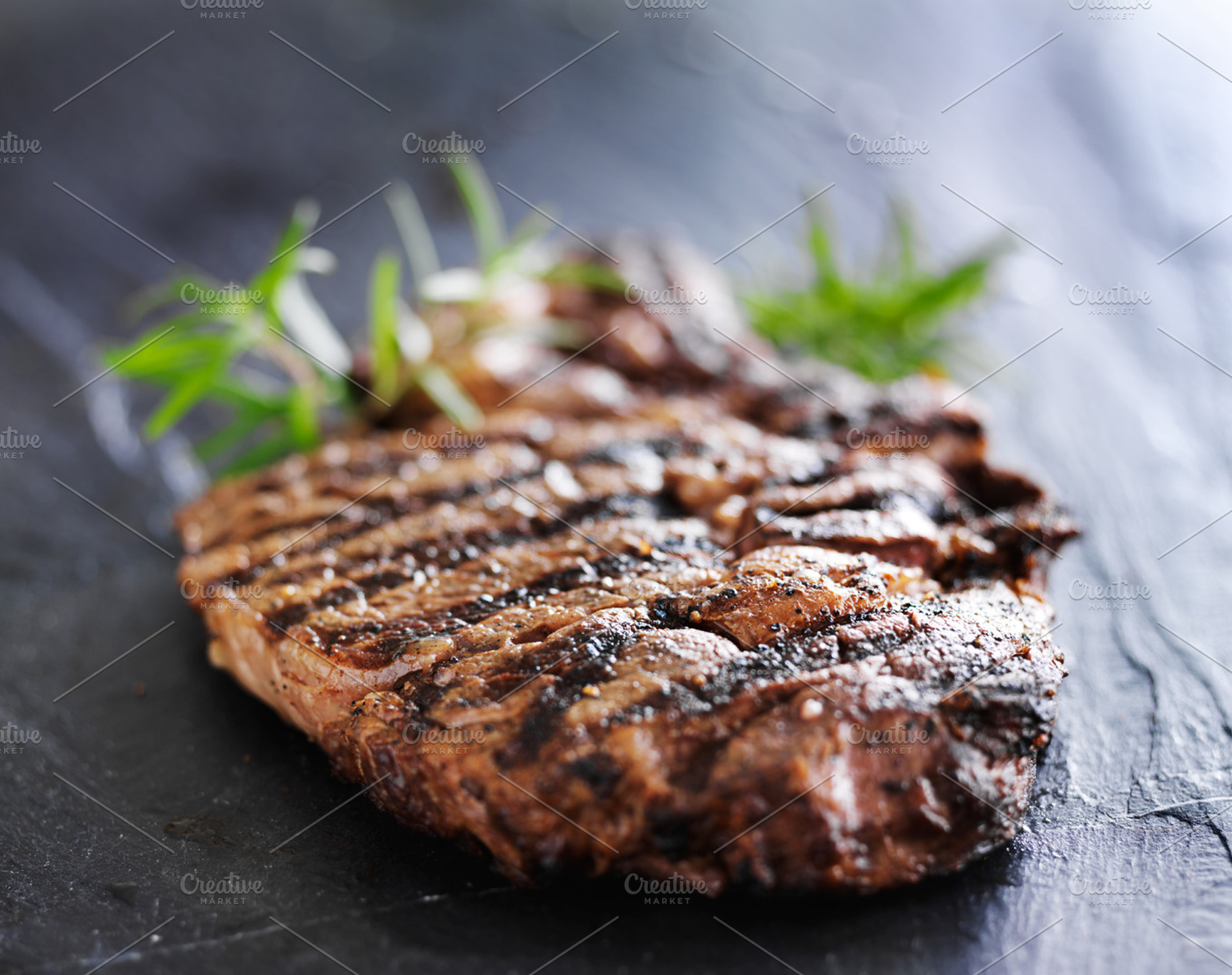 grilled prime rib steak, a Food & Drink Photo by RezArt