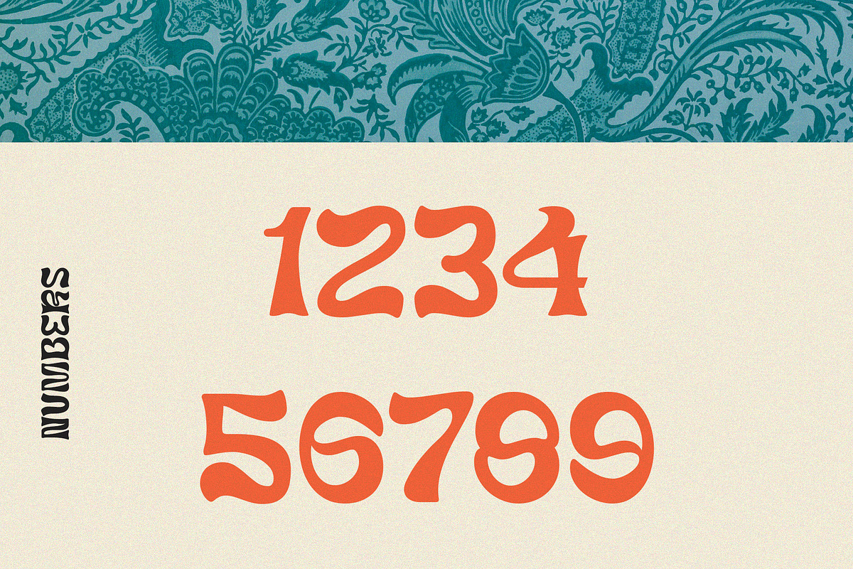 Surreal - 1960s Psychedelic Typeface, a Sans Serif Font by HipFonts (Photo 7 of 8)