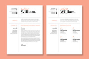 Minimal Resume Template, a Resume Template by ContestDesign (Thumbnail 4 of 4)