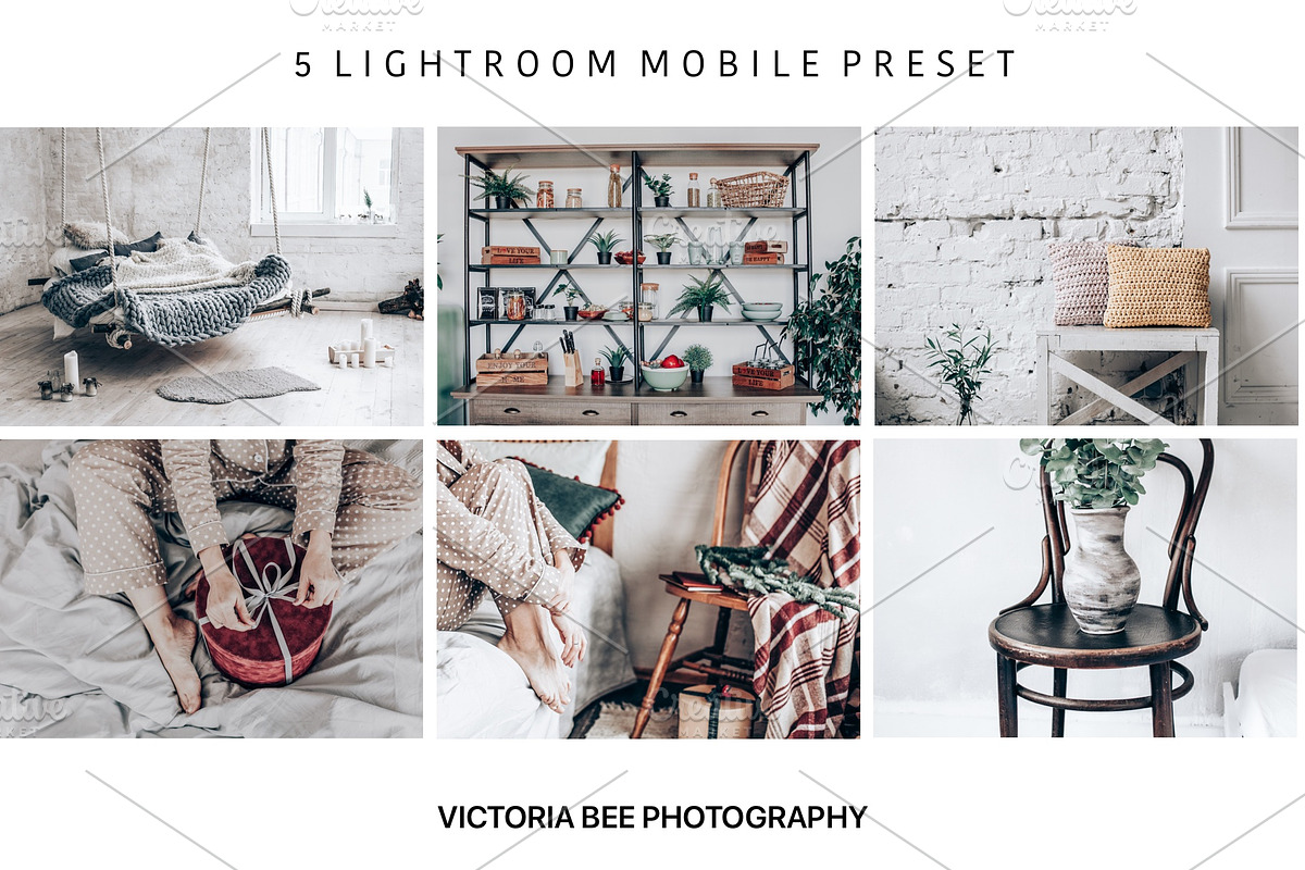 5 Mobile Presets WABI-SABI, an Action Add-On by Victoria Bee Presets (Photo 8 of 10)