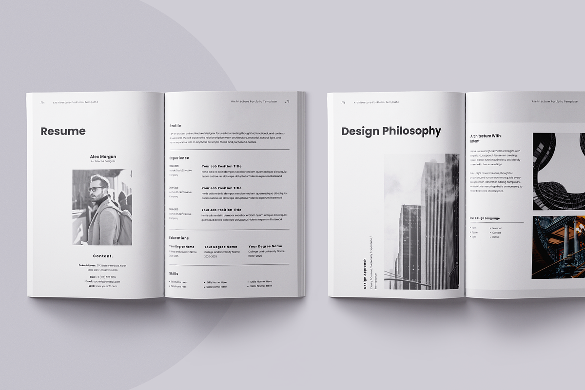 Architecture Portfolio, a Brochure Template by ArtisticLand (Photo 5 of 12)