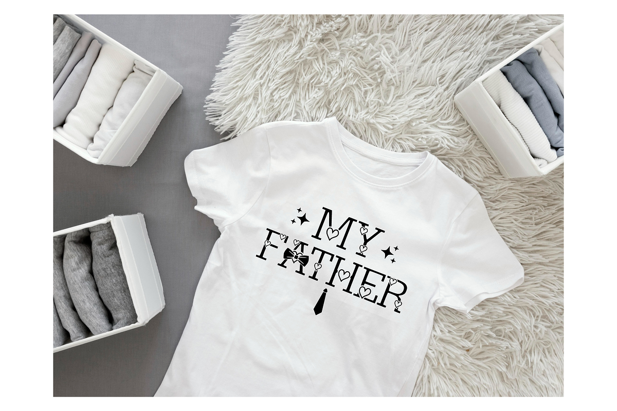My Father - Father's Day Font Types, a Font by KiddoGlyphs Studio (Photo 4 of 8)
