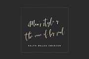 Boshankem - Script font, a Script Font by Quothron (Thumbnail 2 of 7)
