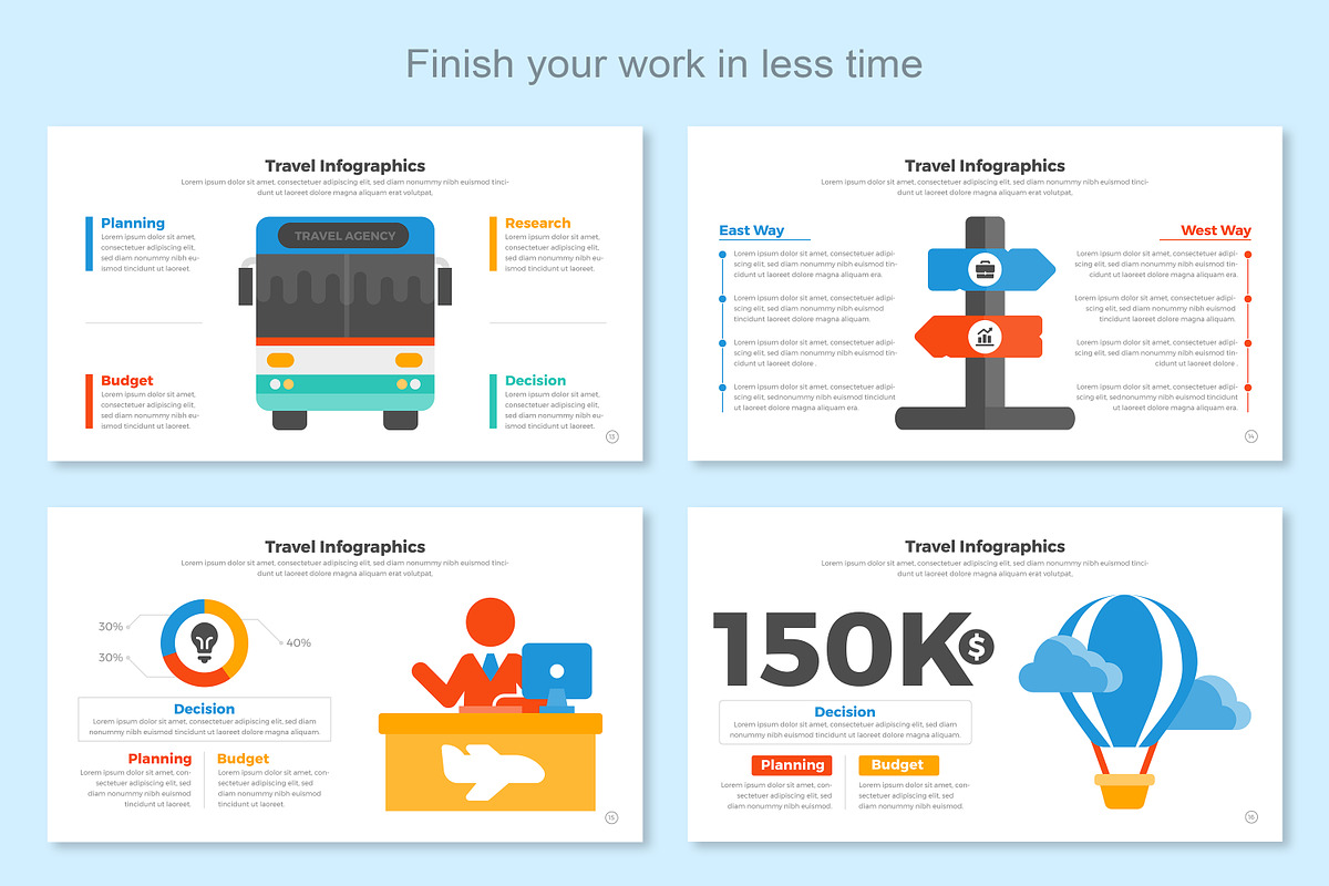 Travel Infographics Keynote, a Templates & Theme by Mighty-Slide (Photo 5 of 7)
