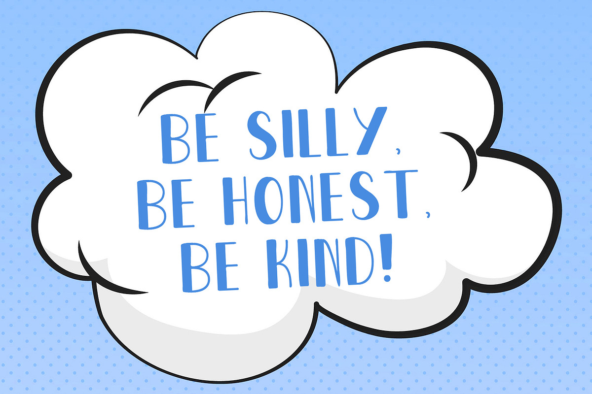 Barney Pop - Playful Display Font, a Sans Serif Font by StringLabs (Photo 5 of 11)