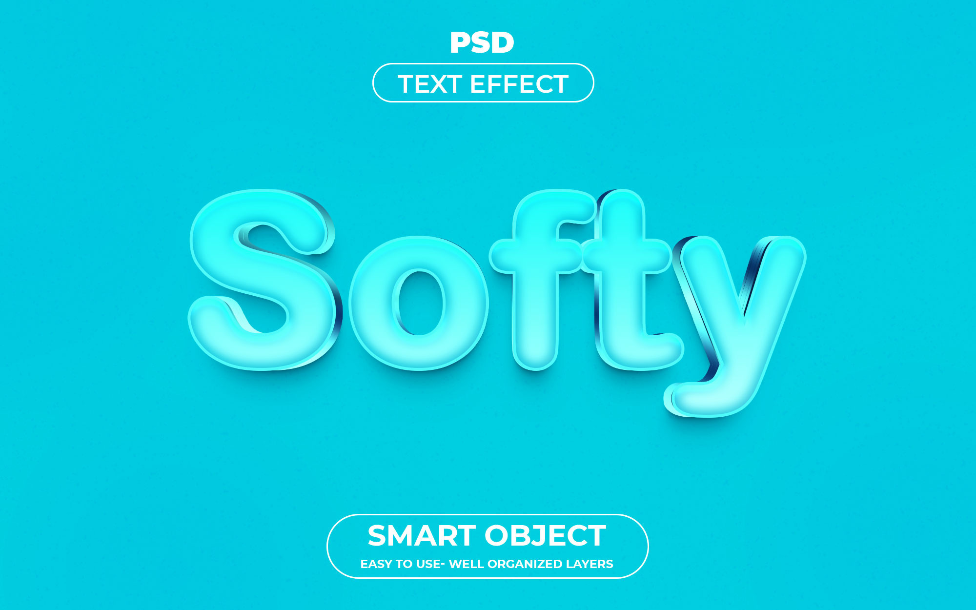 Softy 3D Editable psd Text Effect, an Action Add-On by Md Jahidul99