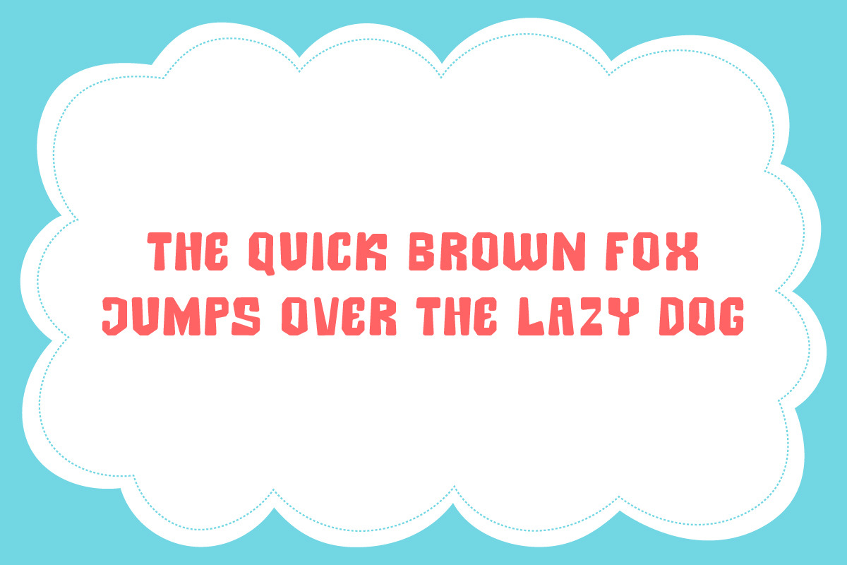 Ruminous playful font, a Handwritten Font by IHDSTD (Photo 8 of 8)