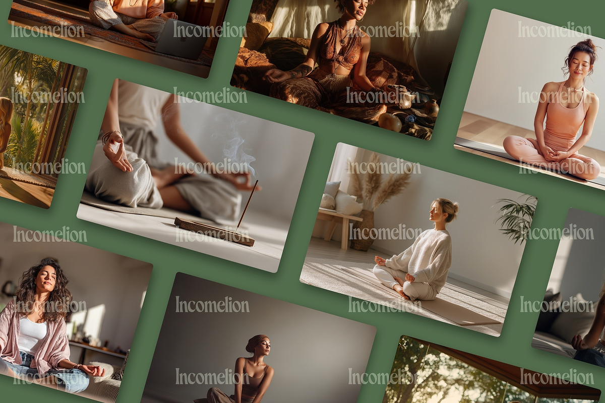 60 Authentic Meditation Stock Photos, a Sports & Recreation Photo by Incomelion (Photo 9 of 12)