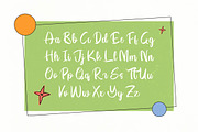 Monday Beachnes Bold Handwritten, a Script Font by Letterena Studios Script (Thumbnail 10 of 20)