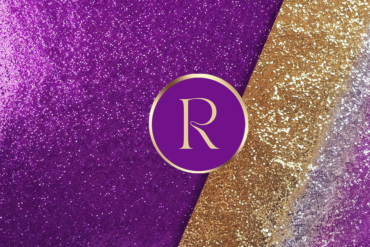 Royal Gold Pink Glitter Textures, a Background Graphic by by creative paper (Photo 2 of 9)