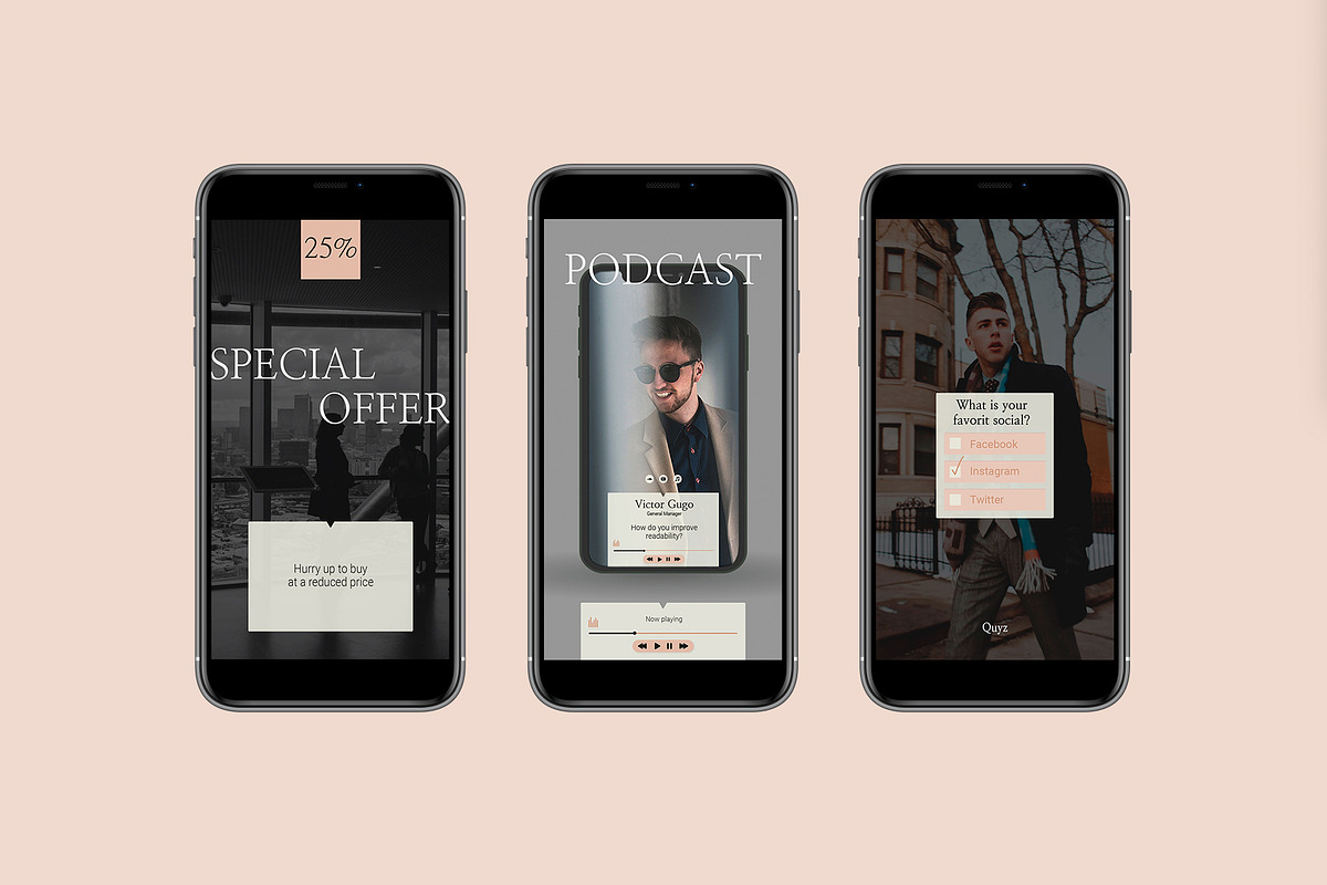 Insta Coach Notifications Templates, a Social Media Template by BlancheStudio (Photo 5 of 7)
