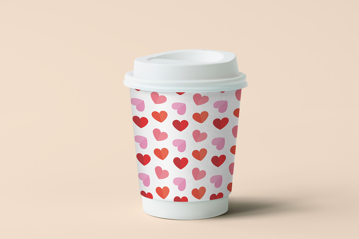 Valentine seamless patterns set, a Pattern Graphic by Swetsol (Photo 7 of 8)