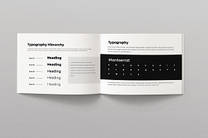 Landscape Brand Guideline Layout.