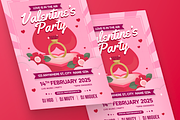 Valentine's Day Flyer, a Flyer Template by MMPixelCraft (Thumbnail 3 of 6)