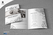 Funeral Program Template Black White, a Brochure Template by Madhabi Studio (Thumbnail 1 of 5)